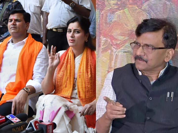 Sanjay Raut connected the strings with Navneet Rana's D-Gang, tagged the ED and asked this question संजय राउत ने नवनीत राणा के D-Gang से जोड़े तार, कहा- सांसद ने युसुफ लकड़ावाला से लिया था लोन