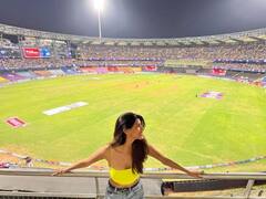 CSK Fan Girl : रायडूच्या षटकरांच्या हॅट्रिकवर तरुणीची दिलखेचक रिएक्शन; पाहा PHOTO