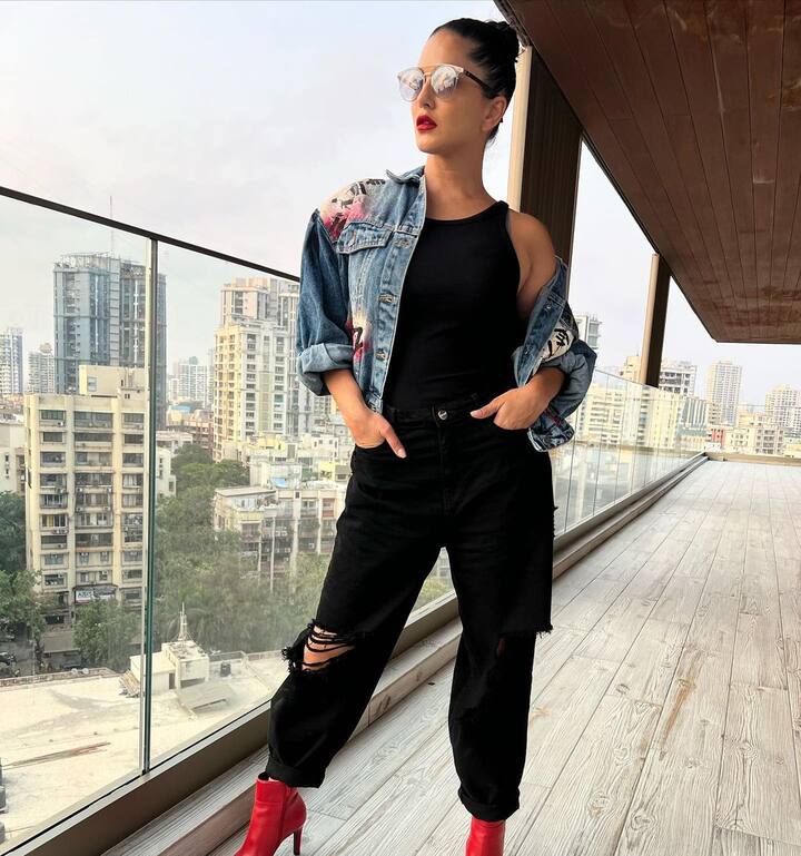 यापूर्वी ती 'बिग बॉस सीझन 5' मध्ये दिसली होती. त्याच वेळी, अलीकडेच ती एमएक्स प्लेयरच्या 'अनामिका' शोमध्ये दिसली होती.(photo:sunnyleone/ig)