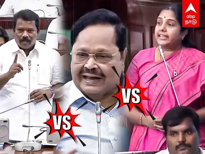 TN Assembly session, interesting debate between Vanathi srinivasan vs selva perundhagai vs Durai murugan TN Assembly: கலைஞரும் பாஜக-வும்.. வானதி Vs செல்வப்பெருந்தகை Vs துரைமுருகன்!