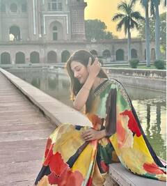 Nusrat Jahan Photos: ટ્રાન્સપરન્ટ સાડી પહેરી સાંસદ નુસરત ઝહાંએ બતાવ્યો નેચરલ બ્યુટી અંદાજ, જુઓ ફોટો