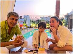 Photos: करीना और सैफ ने बेटे तैमूर-जेह संग की पूल पार्टी, फुल ऑन मस्ती के मूड में दिखाई दी पटौदी फैमली