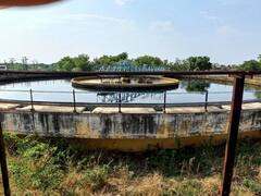 PHOTO : लातूर शहराला पिवळसर पाण्याचा पुरवठा