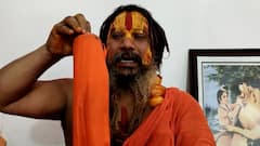 Taj Mahal News: Jagadguru Paramhansacharya shows his 'Dharm Dand' on abp news
