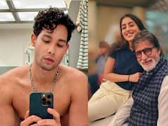Siddhant Chaurvedi : सिद्धांत चतुर्वेदीनं शेअर केला शर्टलेस फोटो; बिग बींच्या नातीच्या रिअ‍ॅक्शननं वेधलं लक्ष