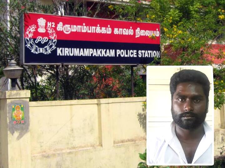 Rowdy stabbed in broad daylight near Krumambakkam; Asylum at the police station for life புதுச்சேரியில் பட்டப்பகலில் ரவுடிக்கு கத்திவெட்டு - போலீஸ் ஸ்டேஷனில் பதுங்கியதால் உயிர் தப்பியது