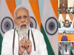 'Bored Or Mannerless?' BJP Takes Dig At Kejriwal For His Sitting Posture During PM's Meeting