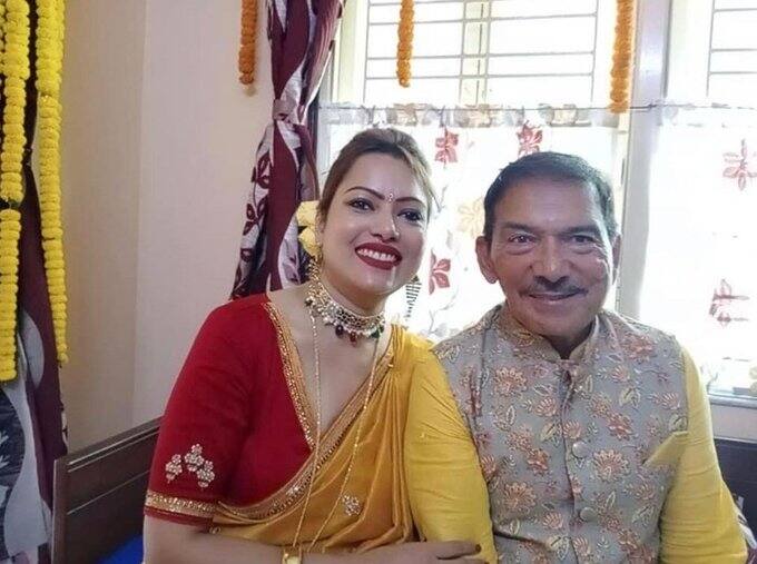 arun lal marriage 66 years old former indian cricketer arun lal will marry 28 years younger bulbul saha 66 व्या वर्षी भारतीय माजी क्रिकेटपटू करणार दुसरं लग्न, नवरी 28 वर्षांनी लहान, हळदीचे फोटो व्हायरल