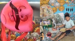 Chou Face Mask : মুখোশে ফেস মাস্ক, আধুনিকতায় নজর কাড়ছে চরিদা