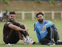 IPL 2022, DC vs KKR: మళ్లీ కలిసిన దోస్తులు! పంత్, శ్రేయస్‌ ప్రాక్టీస్‌లో జోరు!