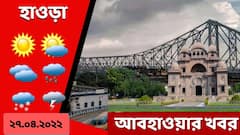 Howrah Weather Update: আজ হাওড়ার আবহাওয়া কেমন, তাপমাত্রা কত?