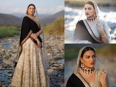 Himanshi Khurana Photos: हिमांशी खुराना का ब्राइडल लुक हुआ वायरल, खूबसूरती देख खो बैठेंगे दिल