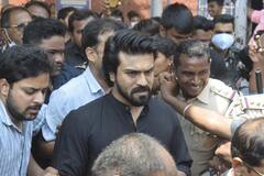 Ram Charan: రామ్ చ‌ర‌ణ్‌కు మెగాభిమానుల ఘ‌న స్వాగతం, ఆ జనం ఏంటి బాసూ?