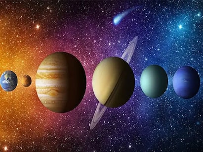 Five planets  aligning in a planetary parade for the first time in 18 years 18 ஆண்டுகளில் முதல்முறை.. ஒரே நேர்கோட்டில் இணையும் ஐந்து கிரகங்கள்.! எப்போது, எப்படி! விவரம்!!
