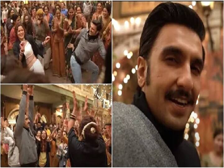 Ranveer Singh dances with Alia Bhatt to Dholida in unseen BTS video from Gangubai Kathiawadi sets. Watch Alia and Ranveer : இது மரணக்குத்து.. ரன்வீர் சிங் - ஆல்யா பட்டின் ஷூட்டிங் ஸ்பாட் நடனம்.. இது கங்குபாய் கலாட்டா