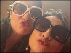 Kajol With Mother Tanuja: काजोल ने मां तनुजा संग शेयर की पाउट सेल्फी, मां-बेटी की जोड़ी लग रही है कमाल