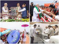 IN PICS | Peace Rally To Inaugurating Cancer Hospitals: Glimpses From PM Modi's Assam Visit
