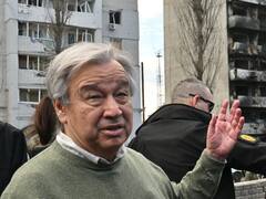 Ukraine Russia War: यूक्रेन में युद्ध से प्रभावित इलाकों का UN महासचिव एंटोनियो गुतारेस ने किया दौरा, कहा- 'War Is Evil'