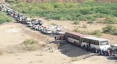 ડીસામાં જર્જરિત પૂલને કારણે સર્જાયો ટ્રાફિકજામ, જુઓ વીડિયો