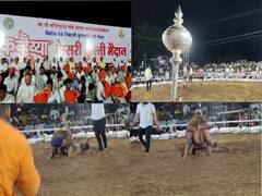 PHOTO : पंजाबच्या पैलवानाला धूळ चारत विजय चौधरी ठरले कन्हैया केसरीचे मानकरी!