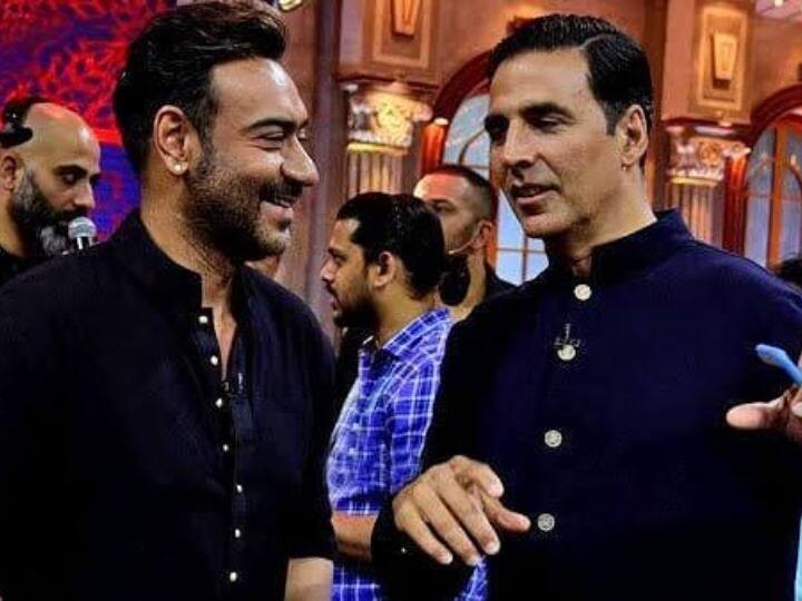 akshay kumar review ajay devgn runway 34 says mazaa aa gaya kasam se Runway 34 Review: अक्षय कुमार ने बताया कैसी है अजय देवगन की फिल्म, बोले- 'मजा आ गया कसम से'