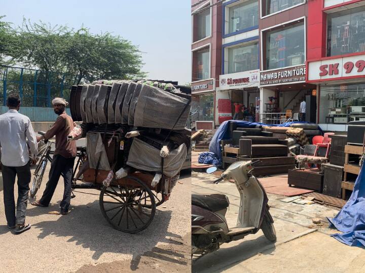 Shaheen Bagh Bulldozer Scare Furniture Traders Clear Shop Frontways Amid Anti-Encroachment Drive Reports Shaheen Bagh Bulldozer Scare: Furniture Traders Clear Shop Frontways Amid Anti-Encroachment Drive Reports