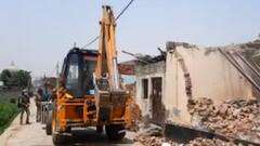 यूपी में योगी के बुल्डोजर की रफ्तार हुई तेज, गाजियाबाद में अवैध कब्जों को ढहाया