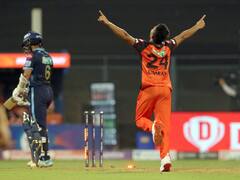 Umran Malik : हैदराबादचा उम्रान मलिक चमकला, गुजरातविरुद्धच्या कामगिरीने सर्वांनाच केले चकीत