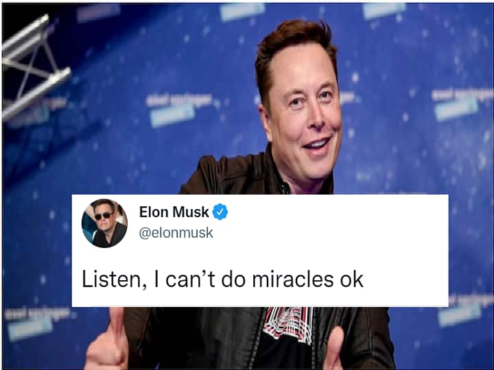 Elon Musk's funny reply to him buying McDonald' s goes viral in twitter Elon Musk: “இதோ பாருங்கள் என்னால் அதிசயங்களை நிகழ்த்த முடியாது” - எலான் மஸ்க் கொடுத்த பதில் ட்வீட்