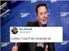 Elon Musk: “இதோ பாருங்கள் என்னால் அதிசயங்களை நிகழ்த்த முடியாது” - எலான் மஸ்க் கொடுத்த பதில் ட்வீட்
