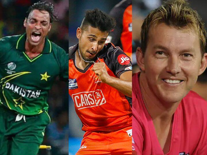 India Got most fierceful bowler as umran maliks speed is like Shoaib Akthar and bret lee in GT vs SRH match शोएब अख्तरपासून ते ब्रेट लीपर्यंतच्या तोडीचा वेग आता भारताकडे, सोशल मीडियावर उम्रानचाच गाजावाजा