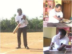 Nellore News : విధిని ఎదిరించి విజేత నిలిచాడు, చేతుల్లేకపోయినా క్రికెట్ టీమ్ కు కెప్టెన్ అయ్యాడు!