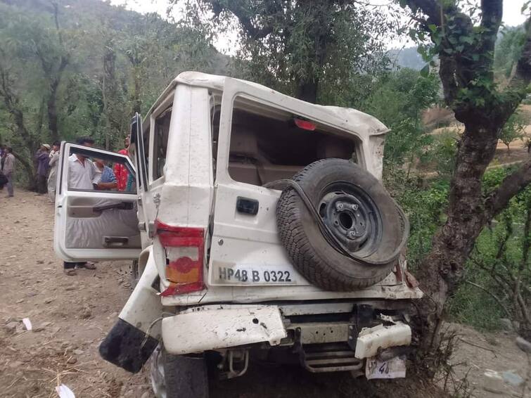 Jeep carrying School Children Crashes in Saaho ,Chamba Himachal Pradesh ਸਾਹੋ 'ਚ ਸਕੂਲੀ ਬੱਚਿਆਂ ਨੂੰ ਲਿਜਾ ਰਹੀ ਜੀਪ ਹਾਦਸਾਗ੍ਰਸਤ ,ਇੱਕ ਬੱਚੇ ਦੀ ਹੋਈ ਮੌਤ