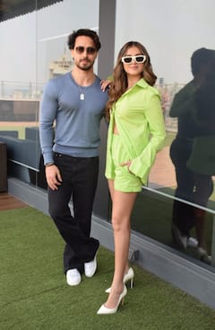 Heropanti 2 Film Promotion: 'হিরোপন্তি টু' মুক্তির আগে প্রচারে নজরকাড়া ফ্যাশনে টাইগার শ্রফ ও তারা সুতারিয়া