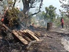 Rudraprayag: रुद्रप्रयाग में जंगलों की आग गांव के गौशाला तक पहुंचने से लोगों में दहशत, कड़ी मशक्कत के बाद बचाए गए मवेशी