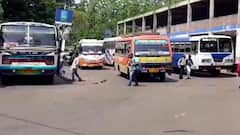 Durgapur: জ্বালানির দাম বাড়লেও বাড়েনি ভাড়া, দুর্গাপুরে রোটেশনের ভিত্তিতে বাস চালানোর সিদ্ধান্ত।Bangla News