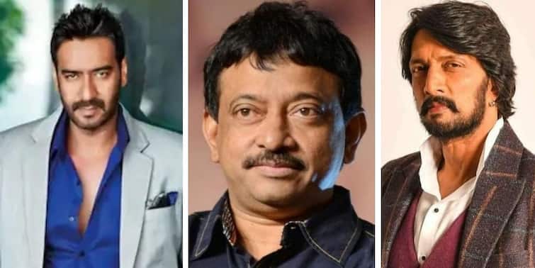 Ajay Devgn-Kiccha Sudeep language row: RGV says 'north stars are jealous of south stars' Ajay Devgn-Sudeep Row: 'দক্ষিণের তারকাদের প্রতি ঈর্ষায় ভোগে উত্তর', হিন্দি ভাষা বিতর্কে সরব রাম গোপাল বর্মা