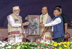 IN PICS | Peace Rally To Inaugurating Cancer Hospitals: Glimpses From PM Modi's Assam Visit