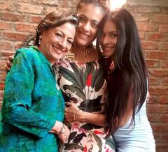 Kajol With Mother Tanuja: काजोल ने मां तनुजा संग शेयर की पाउट सेल्फी, मां-बेटी की जोड़ी लग रही है कमाल