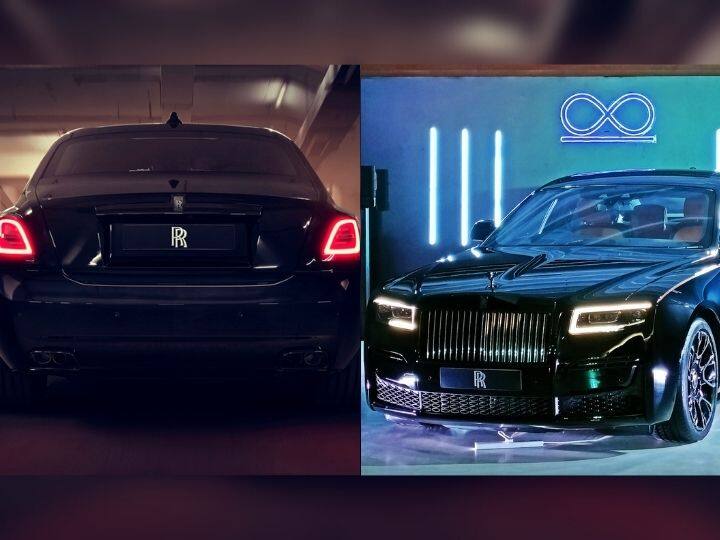 Black Badge Ghost Rolls Royce most expensive new car in India launched Rolls-Royce : 'ब्लॅक बॅज घोस्ट रोल्स-रॉयल्स'  भारतात झाली लाँच; किंमत आणि फिचर्स माहितीये?