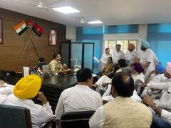 Punjab News: कांग्रेस ने पंजाब सरकार के खिलाफ किया प्रदर्शन, पुलिस के गलत इस्तेमाल का लगाया आरोप