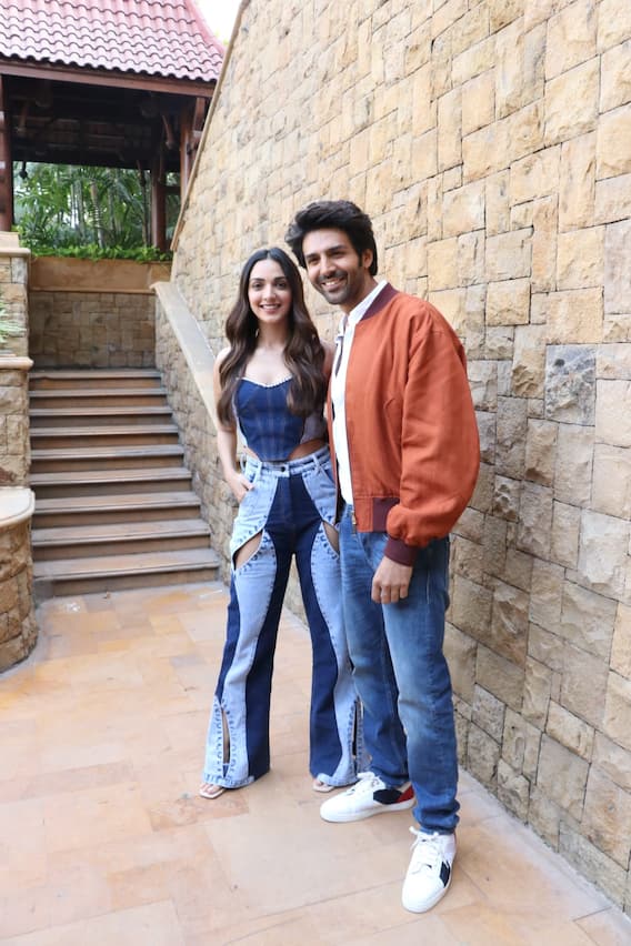 'ভুলভুলাইয়া ২'-এর প্রচারে কিয়ারা-কার্তিক