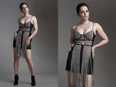 Kangana Ranaut Photos: कंगना रनौत ने शॉर्ट ड्रेस में दिखाया ऐसा ग्लैमरस अवतार, फोटोज देख फैंस बोले- फायर