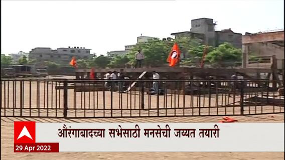 Raj Thackeray MNS Sabha : मनसेची जय्य्त तयारी, मुंबई ते औरंगाबाद जोरदार स्वागत होणार ABP Majha