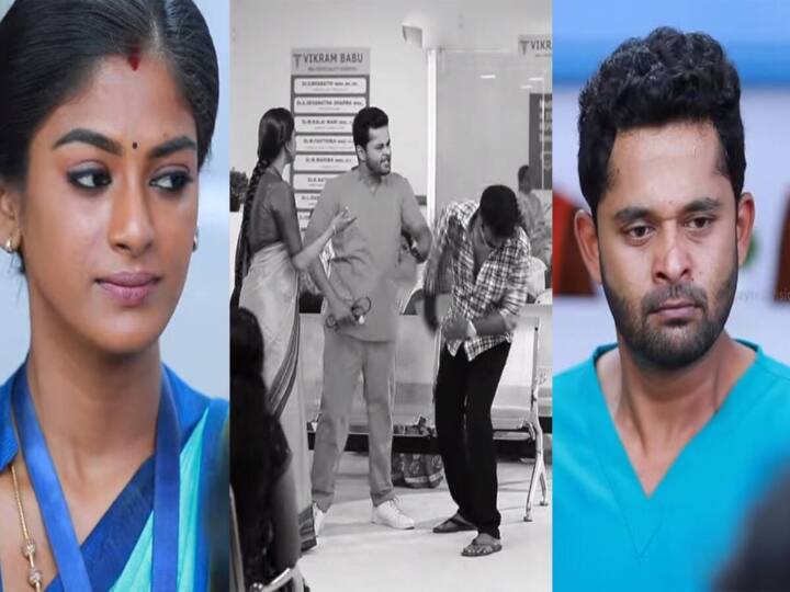 bharathi kannamma latest promo goes on viral! Bharathi Kannamma : மனைவியை சந்தேகப்படக்கூடாதா? திருந்துங்கடா டீ வாங்கித்தரேன் மொமெண்ட்.. வைரலாகும் இந்த வார ப்ரோமோ!