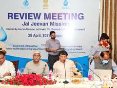 Rajasthan: जल जीवन मिशन की समीक्षा बैठक, जलशक्ति मंत्री गजेन्द्र सिंह शेखावत बोले- पीछे हो गया राजस्थान