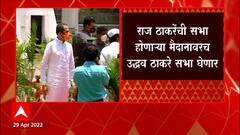Raj Thackeray : राज ठाकरेंची सभा होणाऱ्या मैदानावरच उद्धव ठाकरे सभा घेणार?