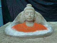 PHOTO : तळकोकणात साकारलंय महाराष्ट्रातील पहिलं वाळूशिल्प संग्रहालय