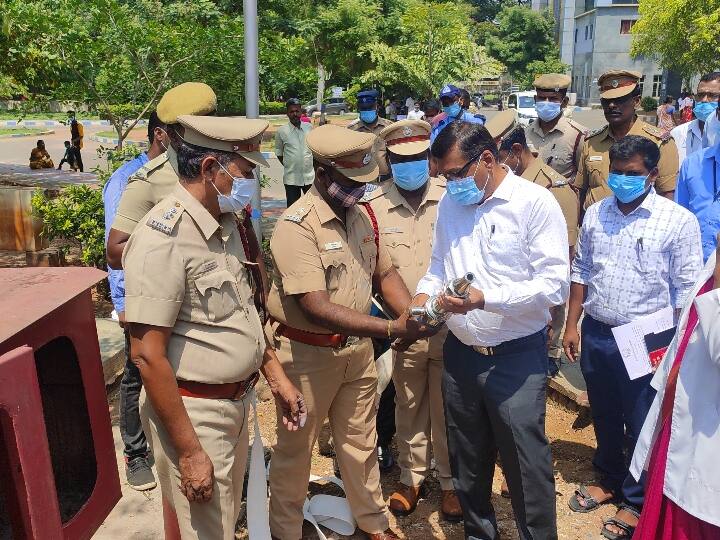 Impact of fire at Rajiv Gandhi Government Hospital, Chennai - District Collector's sudden inspection at Salem Government Hospital. சென்னை ராஜீவ்காந்தி அரசு மருத்துவமனை தீவிபத்து எதிரொலி : சேலம் அரசு மருத்துவமனையில் மாவட்ட ஆட்சியர் திடீர் ஆய்வு.