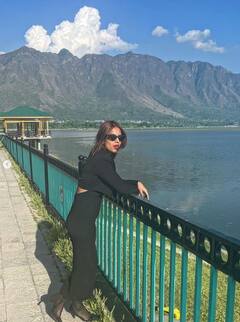 અભિનેત્રી નિયા શર્મા કાશ્મીરમાં વેકેશન એન્જોય કરી રહી છે